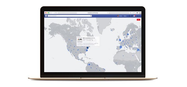 Facebook直播平台推出“实时地图”功能